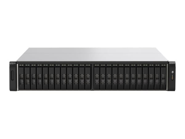 QNAP TS-H2490FU-7302P-256G - NAS-palvelin - 24 lokeroa - rackversio - PCI Express 3.0 x4 (NVMe) - RAID 0, 1, 5, 6, 10, 50, JBOD, 60 - RAM-muisti 25...