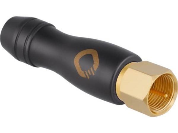 OEHLBACH D1C62009, F-connector, F-connector, Svart