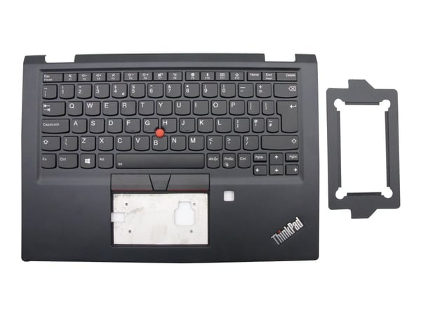 Chicony - Bærbar erstatningstastatur - med Trackpoint - bakgrunnsbelyst - QWERTY - UK - svart - FRU - for ThinkPad X390 Yoga 20NN, 20NQ