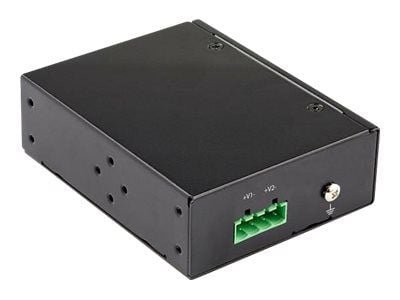 StarTech Industrial Gigabit PoE Injector, High Speed/High Power 90W, 802.3bt PoE++ 48V-56VDC DIN Rail UPoE/Ultra Power Over Ethernet Injector Adapt...