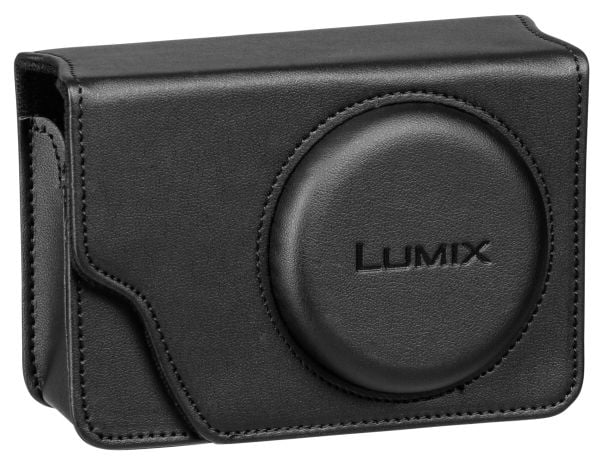 Panasonic DMW-PHS82XE1 Leather Case- black - Fits Lumix TZ101 & TZ81