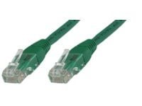 MicroConnect - Verkkokaapeli - RJ-45 (uros) - RJ-45 (uros) - 1,5 m - UTP - CAT 5e - vihreä