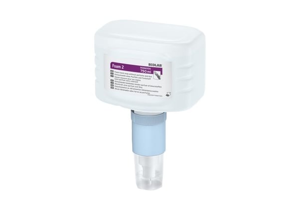 Skumsæbe, Ecolab, Foam 2, Påfyldning 750 ml, sæbe - (6 stk.)