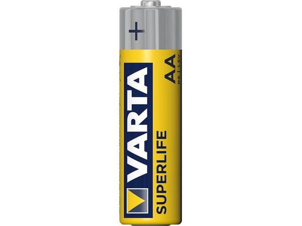 Varta Superlife - Batteri 4 x AA-typ - Kolzink