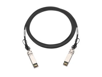 QNAP - Direkte 10GBase-koblingskabel - SFP+ (hann) til SFP+ (hann) - 3 m - toakset - for QNAP QSW-M2106-4C