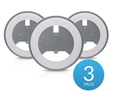 Ubiquiti nanoHD-RCM-3 Recessed Ceiling Mount - Verkkolaitteiden asennussarja - kattoon asennettava - 3 kpl.