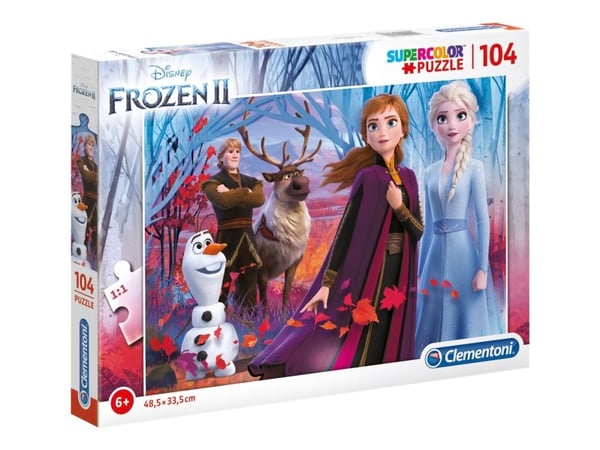 Clementoni SuperColor Disney Frozen 2 - Disney Frozen 2 - pussel - 104 bitar