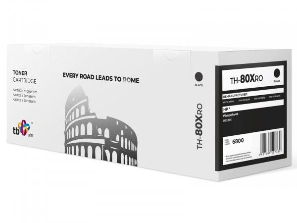TB - Svart - kompatibel - tonerpatron (alternativ for: HP 80X) - for HP LaserJet Pro 400 M401, MFP M425
