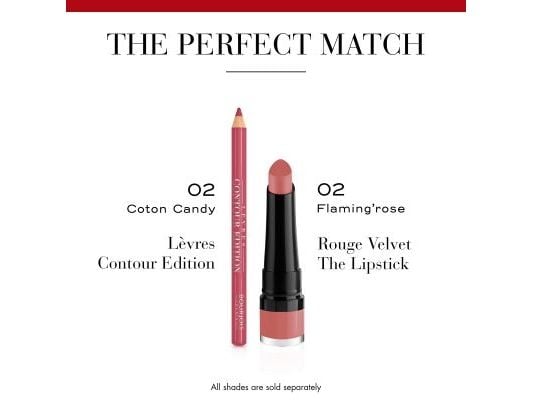 Bourjois Levres Contour Edition leppeblyant og blyant 2 Coton Candy Pinks, 1,14 g