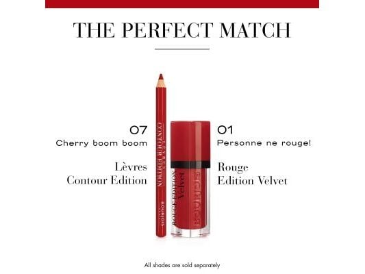 Bourjois Levres Contour Edition leppelinjel & blyant 7 Cherry Boom Boom Reds, 1,14 g