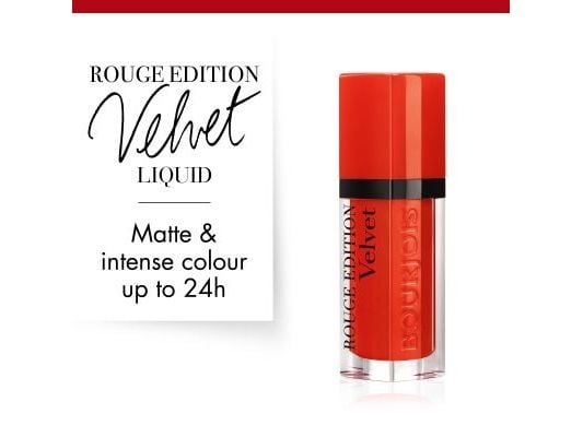 Bourjois Paris Rouge Edition Velvet Mat leppestift 20 Poppy Days 6,7 ml
