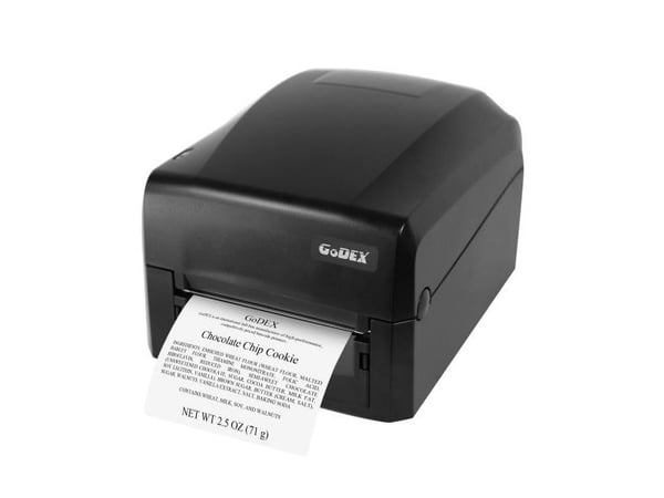 Godex GE300 series GE300 - Etikettskriver - direktetermisk / termisk overføring - Rull (11,8 cm) - 203 dpi - inntil 127 mm/sek - USB 2.0, LAN, seriell