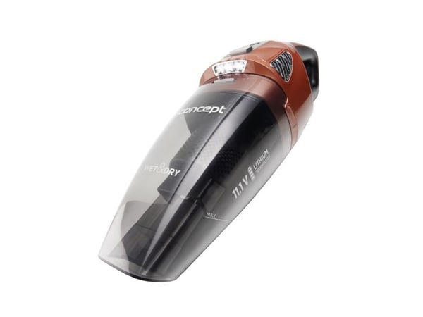 Concept VP4360, Tørr & våt, HEPA, Svart, Brun, 0,45 l, 0,15 l, Batteri