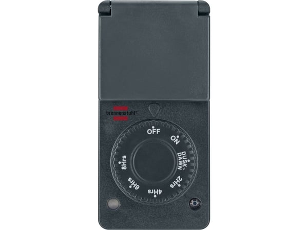brennenstuhl DDT IP44 - Timer - antracit (sort)