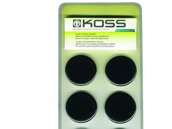 Koss - Öronkudde för hörlurar (paket om 6)