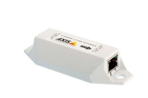 AXIS T8129 PoE Extender - Forsterker - 100Mb LAN - 10Base-T, 100Base-TX - RJ-45 / RJ-45 - opp til 100 m - for AXIS C1410, D3110, M3085, M3086, M421...