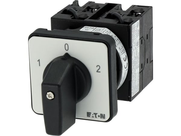 Eaton T0-3-8401/E Nokkakytkin 20 A 690 V 2 x 30 ° Harmaa, musta 1 kpl