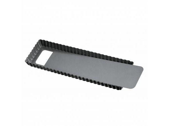 Kaiser La Forme Plus - Quiche mold - 35 x 13 x 3 cm - 1 L - ikke-klebende - rektangulær - svart