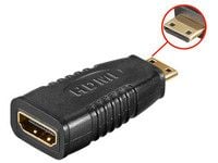 MicroConnect - HDMI-adapter - HDMI hunn til 19 pin mini HDMI Type C hann
