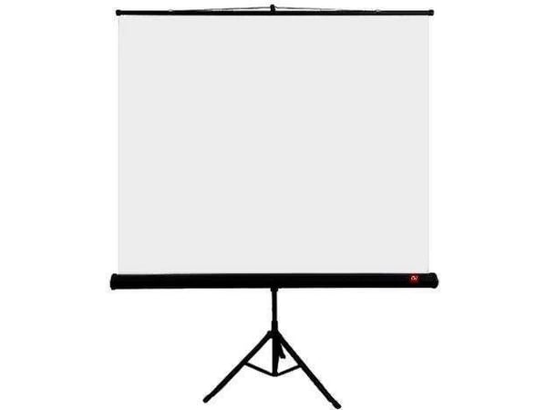 Tripod-skjerm stativ Tripod Standard 150 1:1 150x150 cm matt hvit