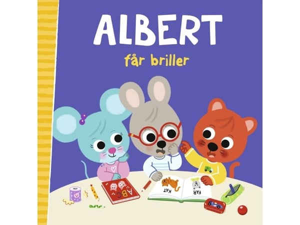 Albert får glasögon | Språk: Danska