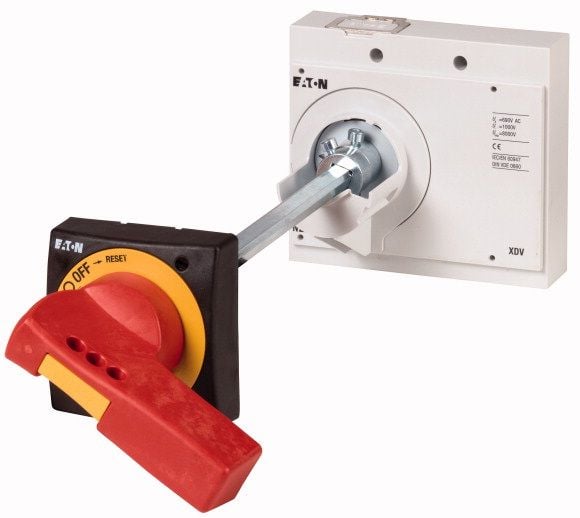 Eaton NZM3-XHBR, Kiertokytkin, Punainen, Keltainen, IP66