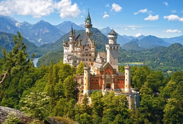 Castorland Puzzle 500 Neuschwansteinin linna CASTOR