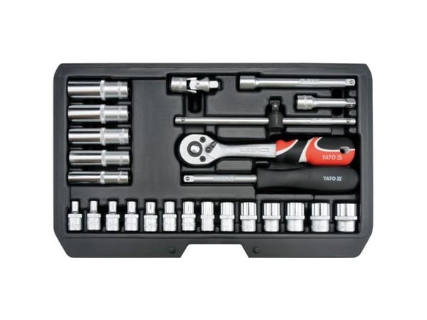 YATO-AVAIMET 1/4" 25 kpl 14461