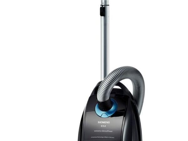 Siemens Q5.0 extreme silencePower VSQ5X1230 - Støvsuger - beholder - pose - sort