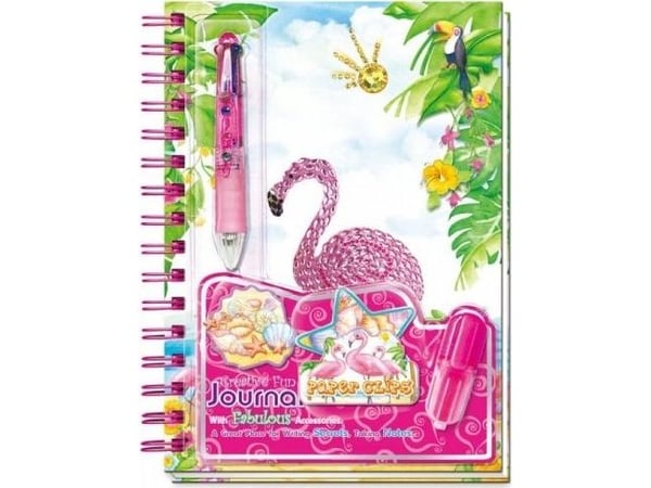 Pulio Pecoware Diary spiraalissa - Flamingo