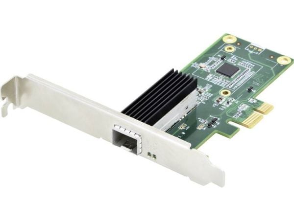 DIGITUS DN-10160 - Nettverksadapter - PCI Express x1 lav profil - Gigabit SFP x 1