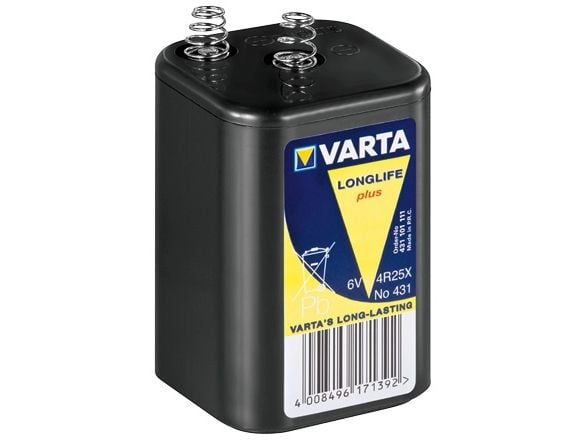 Varta Longlife Plus 431 - Batteri - Sinkklorid - 8.5 Ah
