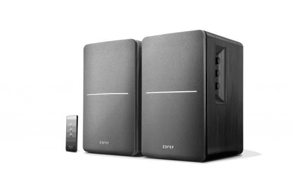 Edifier R1280T, 2.0 kanaler, Koblet med ledninger (ikke trådløs), 21 W, Sort