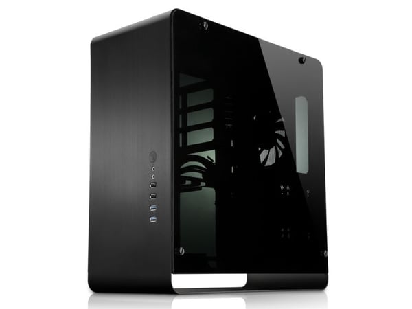 Jonsbo UMX4, PC, Musta, ATX, ITX, Alumiini, 16,2 cm, 31 cm