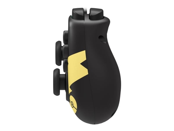 HORIPAD Mini (Pokémon: Pikachu Black & Gold) - Håndkonsoll - kablet - for Nintendo Switch, PC