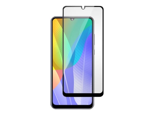 DELTACO SCRN-Y6P - Skjermbeskyttelse for mobiltelefon - 2.5D - glass - for Huawei Y6p