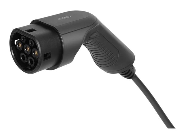 DELTACO e-Charge latauskaapeli sähköautolle tyypin 2 pistoke - 16A - 3,6 kW - 10 metriä