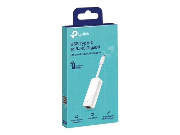 TP-Link UE300C USB Type-C - RJ45 Gigabit Ethernet -verkkosovitin - Verkkosovitin - USB-C - Gigabit Ethernet