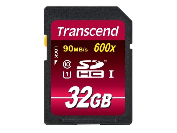 Transcend - Flashminnekort - 32 GB - Class 10 - SDHC UHS-I