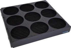 Alphacool NexXxoS XT45, Radiatorblokk, Kobber (Cu), Stål, Sort, 1/4", 0,8 stang, CE, FC, RoHS