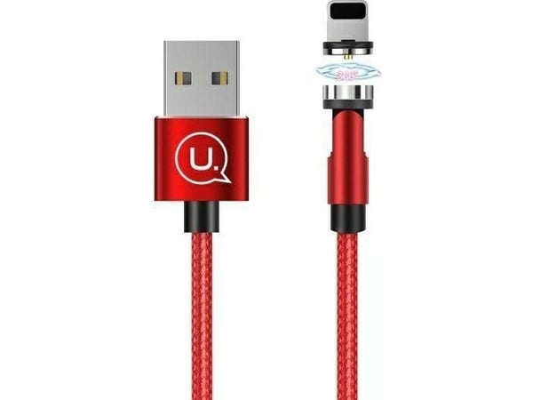 USB-kabel USAMS USB-A til Lightning 1 m rød (109578)
