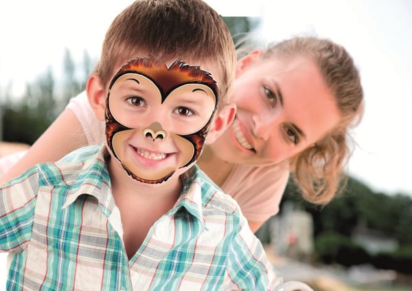 Interplay Entertainment FACE PAINTOOS Wild Pack, 6 stk per ytre emballasje