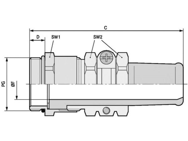 Lapp 52001050, Metallinen, Messing, 25 stk, PG13, IP65, -20 - 80 °C, -20 - 80 °C