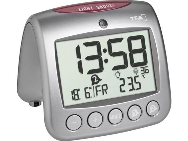 TFA-Dostmann Sonio 2.0, Sølv, Plast, -5 - 50 °C, °C, Batteri, AA