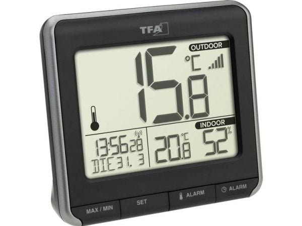 TFA-Dostmann Prio, AA, 1,5 V, 109 mm, 38 mm, 99 mm, 116 g