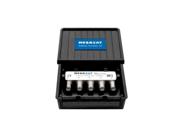 Megasat DiSEqC Switch 4-1 Pro satellittblokkdistribusjon 4 innganger 1 utganger (600137)