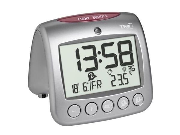 TFA-Dostmann Sonio 2.0, Sølv, Plast, -5 - 50 °C, °C, Batteri, AA