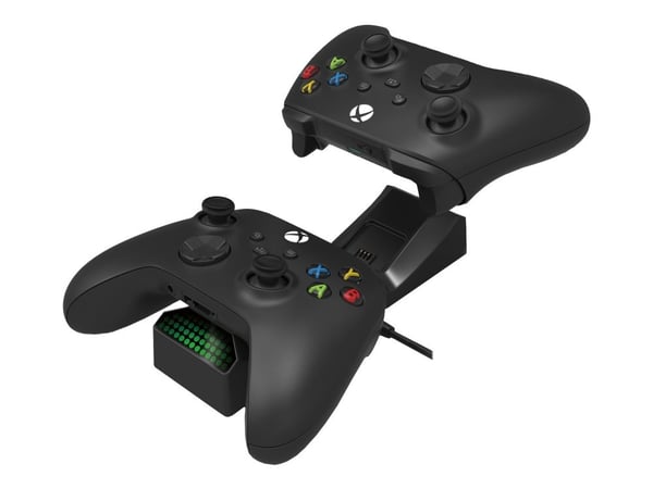 HORI Dual - Ladestasjon + batteri 2 x - 2 utgangskontakter - for Microsoft Xbox One Wireless Controller, Series S, Series X