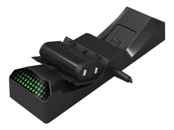 HORI Dual - Ladestasjon + batteri 2 x - 2 utgangskontakter - for Microsoft Xbox One Wireless Controller, Series S, Series X
