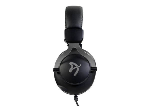 Arozzi Aria - Headset - full storlek - trådbunden - 3,5 mm jack - Svart